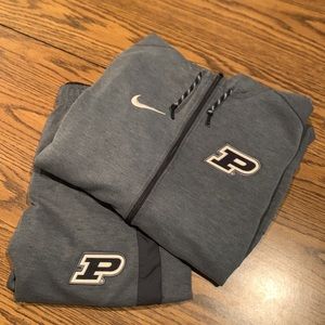Nike, Small, Grey, matching track suit, Purdue University